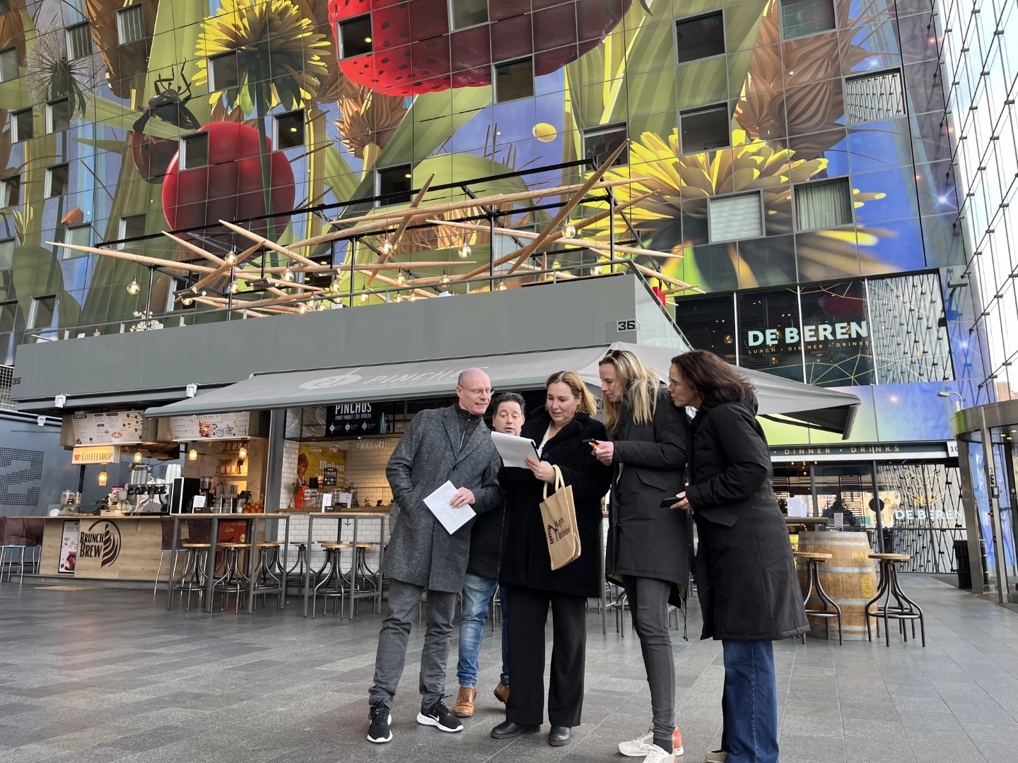markthal spel teamuitje rotterdam